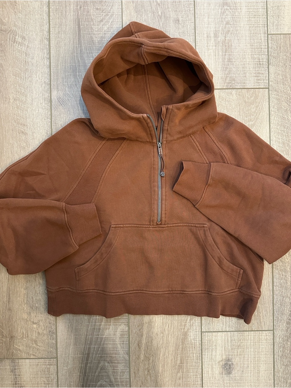 lululemon athletica Scuba Half-Zip Hoodie - Brown